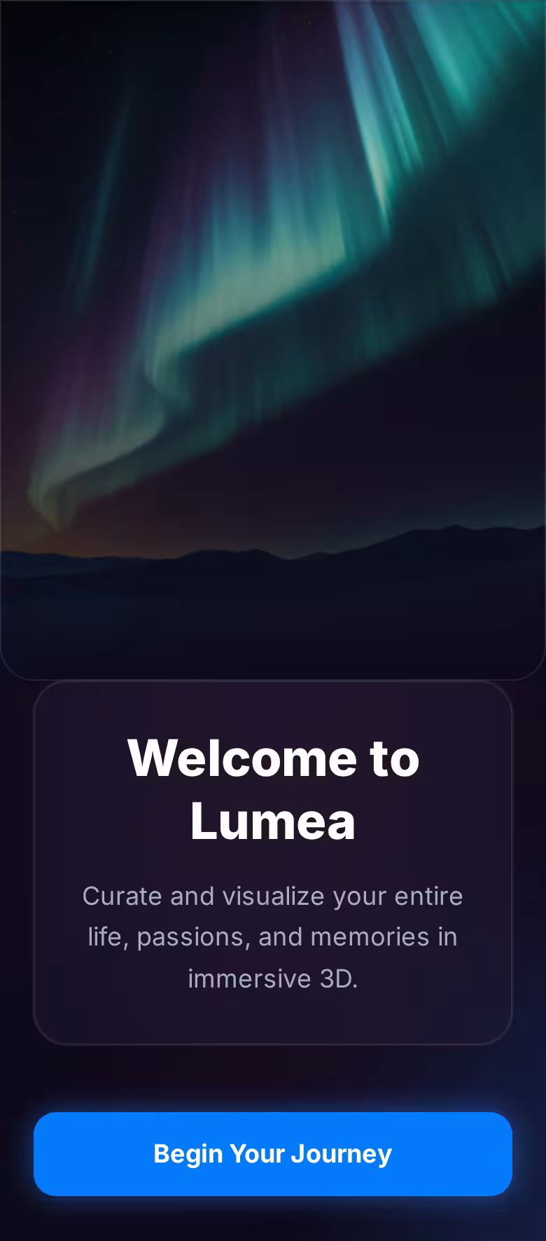 Lumea Meditation & Mindfulness Sessions Interface